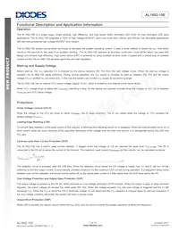 AL1692-10ES7-13 Datasheet Pagina 7