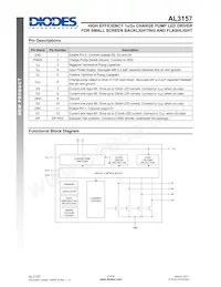 AL3157F-7 Datasheet Page 2