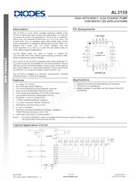 AL3159FSG-7 Datasheet Cover