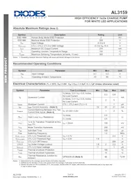 AL3159FSG-7 Datasheet Page 3