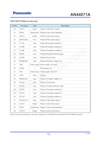AN44071A-VF Datasheet Page 10