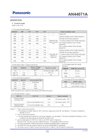 AN44071A-VF Datasheet Page 12