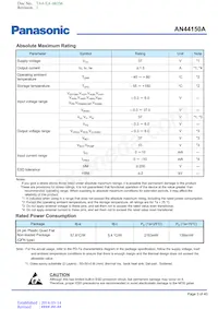 AN44150A-VB Datasheet Page 3