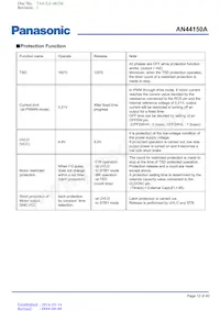 AN44150A-VB Datasheet Pagina 12