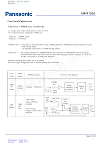 AN44150A-VB Datasheet Page 14