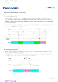 AN44150A-VB Datasheet Page 19