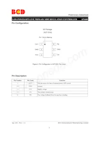 AP1680K6TR-G1 Datasheet Page 2