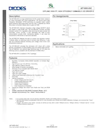 AP1695-20CS7-13 Datasheet Cover