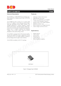 AP3008KTR-E1 Datasheet Cover