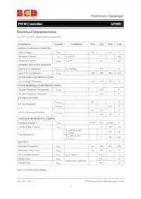 AP3021MTR-G1 Datasheet Page 5