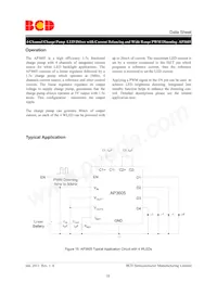 AP3605FNTR-E1 Datasheet Page 10