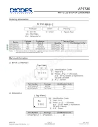 AP5725WUG-7 Datasheet Page 13