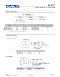 AP5726WUG-7 Datasheet Page 13