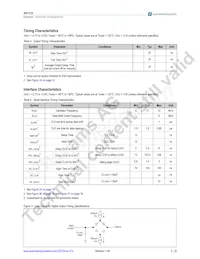 AS1122B-BQFT Datasheet Pagina 6