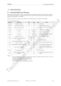 AS3693B-ZQFT Datasheet Page 5