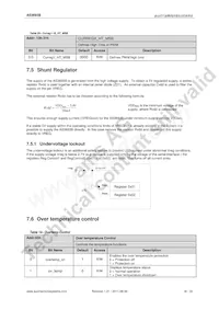 AS3693B-ZQFT Datasheet Page 19