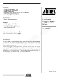 ATA6830-PKH Datenblatt Cover