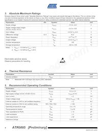 ATR0885-PFQW Datasheet Page 4