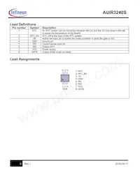AUIR3240S Datasheet Page 5
