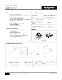 AUIRB24427S Datasheet Cover