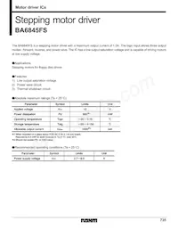 BA6845FS-E2 Datasheet Cover
