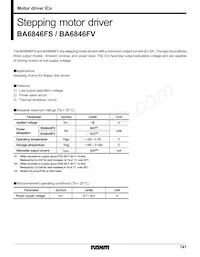 BA6846FV-E2 Datasheet Cover