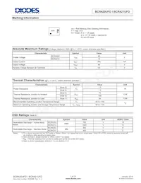 BCR421UFD-7 Datasheet Page 2