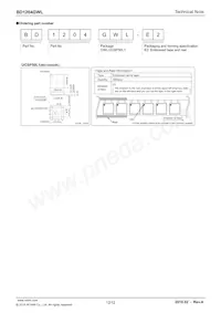 BD1204GWL-E2 Datasheet Page 12