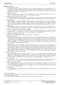 BD1601MUV-E2 Datasheet Page 12