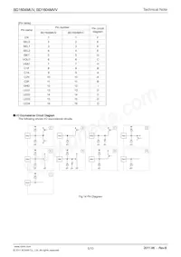 BD1604MVV-E2 Datasheet Page 5