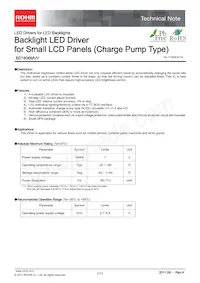 BD1606MVV-E2 Datasheet Cover