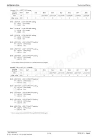 BD26502GUL-E2 Datasheet Pagina 21