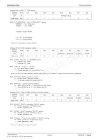 BD26502GUL-E2 Datasheet Pagina 23