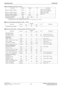 BD555A1AFV-E2 Datasheet Page 2
