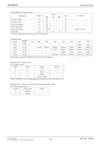 BD6062GU-E2 Datasheet Page 7