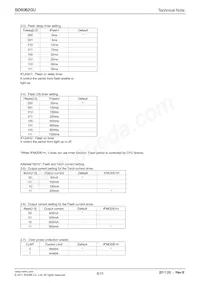 BD6062GU-E2 Datasheet Page 8