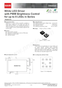 BD6067GU-E2 Datasheet Copertura