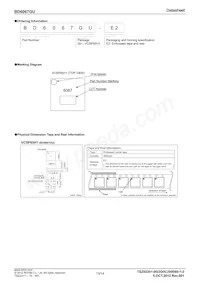 BD6067GU-E2 Datasheet Page 13