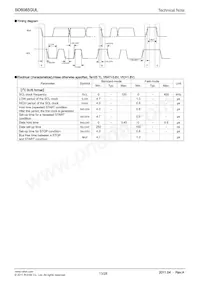 BD6085GUL-E2 Datasheet Pagina 13