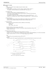 BD6085GUL-E2 Datasheet Pagina 21