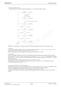 BD6085GUL-E2 Datasheet Page 22