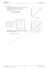 BD60910GU-E2 Datasheet Page 21