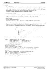 BD60A00NUX-TR Datasheet Page 8