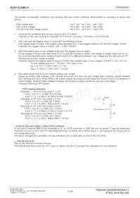 BD6142AMUV-E2 Datasheet Page 11