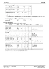 BD6164GUT-E2 Datasheet Page 2