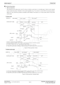 BD6164GUT-E2 Datasheet Pagina 10