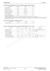 BD62321HFP-TR Datasheet Page 3