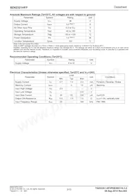 BD62321HFP-TR Datasheet Pagina 3