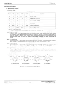 BD62321HFP-TR Datasheet Pagina 7