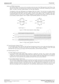 BD62321HFP-TR Datasheet Page 8